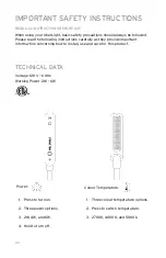 Предварительный просмотр 4 страницы Reliable UberLight Flex 4200TL Instruction Manual