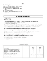 Preview for 4 page of Reliance Controls Easy/Tran TF152W Manual