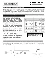 Preview for 2 page of Reliance Controls PBN Series Installation Instructions