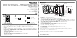 Reliance Controls WB015 Manual preview