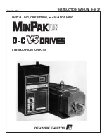 Preview for 1 page of Reliance electric MinPak Plus Instruction Manual