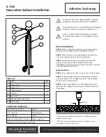 Предварительный просмотр 1 страницы Reliance Foundry R-7530 Installation