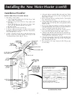 Предварительный просмотр 20 страницы Reliance Water Heaters 11-03 Instruction Manual