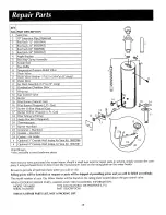 Preview for 29 page of Reliance Water Heaters 2919340 Instruction Manual