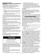 Preview for 23 page of Reliance 616 series Installation Instructions And Use & Care Manual