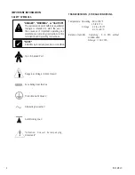 Preview for 4 page of Reliance FXM920 Installation And Operating Instrucitons