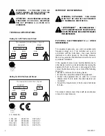 Preview for 6 page of Reliance FXM920 Installation And Operating Instrucitons