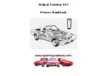 Предварительный просмотр 1 страницы Reliant Scimitar SS1 Owner'S Handbook Manual