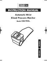 Preview for 1 page of ReliOn 6021REL Instruction Manual