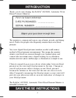 Preview for 3 page of ReliOn 6021REL Instruction Manual