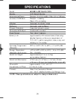 Preview for 20 page of ReliOn 6021REL Instruction Manual