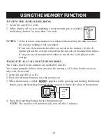 Preview for 19 page of ReliOn 6021RELN2 Instruction Manual