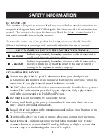 Preview for 4 page of ReliOn 7400REL Instruction Manual