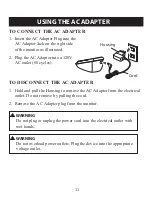 Preview for 11 page of ReliOn 7400REL Instruction Manual