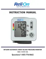 Preview for 2 page of ReliOn BP200W Instruction Manual