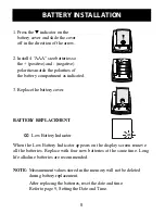 Preview for 8 page of ReliOn HEM-412CREL Instruction Manual