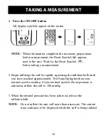 Preview for 14 page of ReliOn HEM-412CREL Instruction Manual