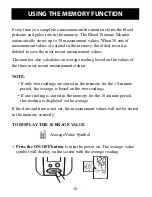 Preview for 16 page of ReliOn HEM-412CREL Instruction Manual