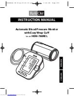 Preview for 1 page of ReliOn HEM-780REL Instruction Manual