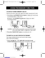 Preview for 19 page of ReliOn HEM-780REL Instruction Manual