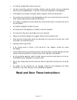 Preview for 4 page of Relish SBL-1801 User Manual