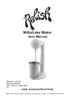 Relish ST-719 User Manual preview