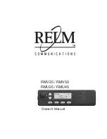 Предварительный просмотр 1 страницы RELM RMU25 Owner'S Manual