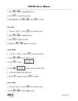 Preview for 14 page of RELM RP6500 User Manual