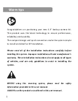 Preview for 2 page of Reload RSI305755G Installation And Owner'S Manual