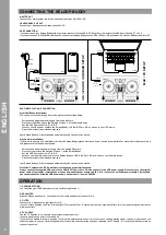 Предварительный просмотр 4 страницы Reloop 273527 Instruction Manual