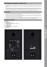 Предварительный просмотр 3 страницы Reloop ADM-4 Instruction Manual