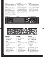 Предварительный просмотр 4 страницы Reloop AMPEROR3003 Operation Manual