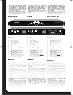 Preview for 4 page of Reloop Ampire D2500 Operation Manual