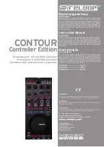 Reloop CONTOUR Instruction Manual preview