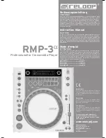 Reloop RMP-3a Instruction Manual preview