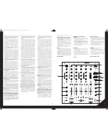 Предварительный просмотр 4 страницы Reloop RMX-40 DSP Operation Manual