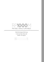 Preview for 3 page of Reloop RP1000M Instruction Manual