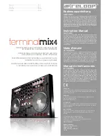 Reloop TerminalMix4 Instruction Manual preview