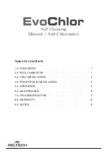 Preview for 2 page of Reltech EVOCHLOR EV15 Installation And Operation Manual