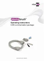 Preview for 1 page of Relyon plasma Plasmabrush Operating Instructions Manual