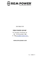 Предварительный просмотр 168 страницы REM POWER HDEm 662 Manual