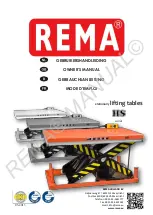 Предварительный просмотр 1 страницы REMA 3459001 Owner'S Manual