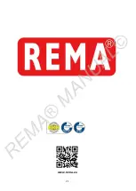 Предварительный просмотр 21 страницы REMA GWK Series Owner'S Manual