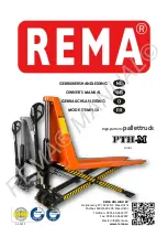 REMA PTH-M Series Owner'S Manual preview