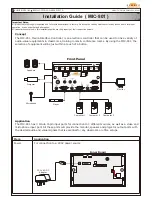 Предварительный просмотр 1 страницы Remaco MIC-801 Installation Manual