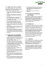 Preview for 5 page of Remco KWE 1060 Eco Assembly And Operating Instructions Manual