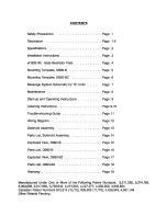 Предварительный просмотр 2 страницы Remcor DB90S-B Owner'S Manual