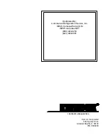 Предварительный просмотр 29 страницы Remcor DB90S-BC Operator'S Manual