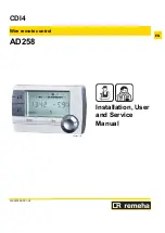 Preview for 17 page of REMEHA CDI4 AD258 Installation, User And Service Manual