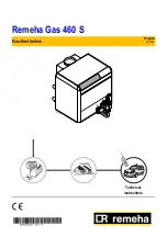 REMEHA GAS 460 S Technical Instructions preview